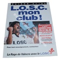 Affiche campagne abonnement LOSC LILLE 1991/1992