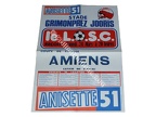 Affiche foot LILLE LOSC AMIENS coupe de FRANCE 1978/1979