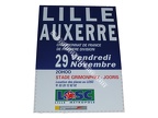 Affiche foot vintage LILLE LOSC AJA AUXERRE 1996/1997