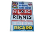 Affiche foot ancienne LILLE LOSC ASSE SRFC RENNES 1974/1975