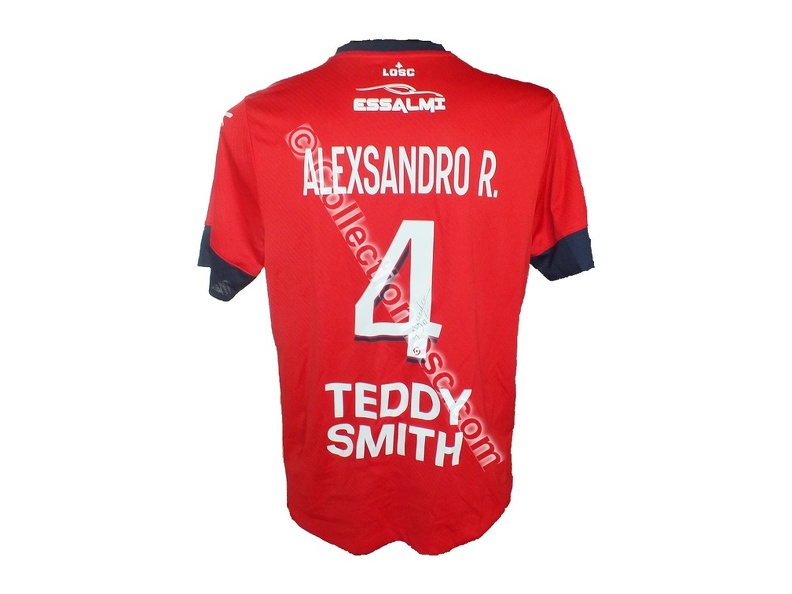 Maillot du LOSC porté par ALEKSANDRO en L1 lors de la saison 2022/2023 - aleksandro_2223_dos.jpg aleksandro_2223_dos.jpg