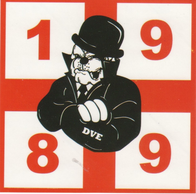 Pack De 5 Stickers Lille OSC – Ultras Losc, Hooligan, Virage Dogues, 8cm