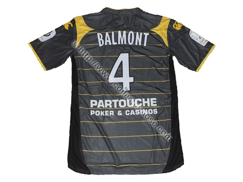 Maillot du LOSC porté par Florent BALMONT en L1 saison 2009/2010