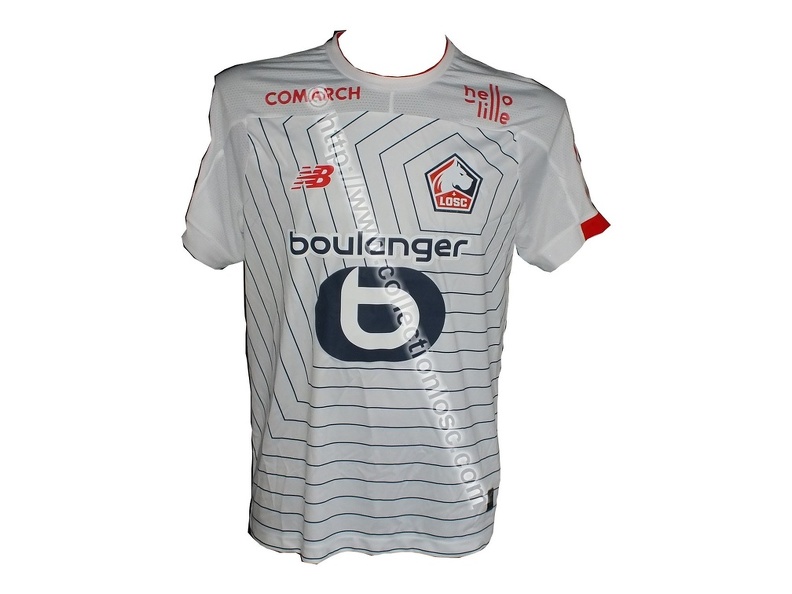 Maillot du LOSC porté par Jonathan BAMBA durant la saison de L1 2019/2020