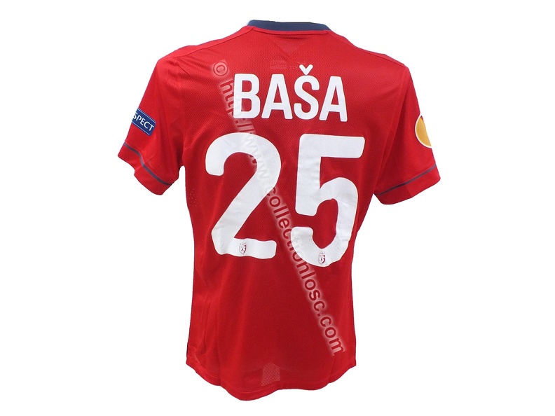 Maillot du LOSC porté par Marko BASA en Europa League lors de la Saison 2014-2015 basa-el-1415-dos.jpg
