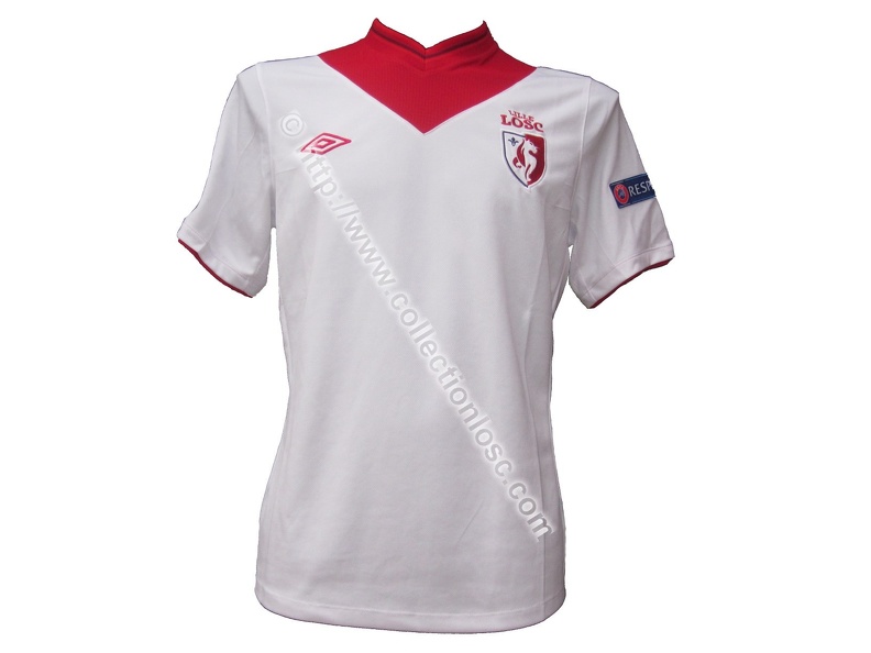 Maillot du LOSC porté par Marko BASA en Champions League édition 2012/2013