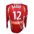 Maillot du LOSC porté par Salaheddine BASSIR en Coupe de la Ligue édition 2001/2002
