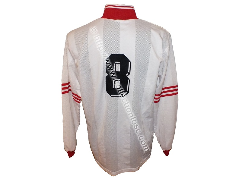 Maillot du LOSC porté par Benoit CHEYROU en - de 17 ans saison 1998/1999