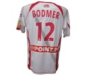 Maillot du LOSC porté par Mathieu BODMER en Coupe de la Ligue édition 2006/2007