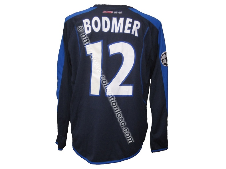 Maillot du LOSC porté par Mathieu BODMER en Ligue des Champions lors de la Saison 2005-2006 bodmer-ldc-0506-dos.jpg