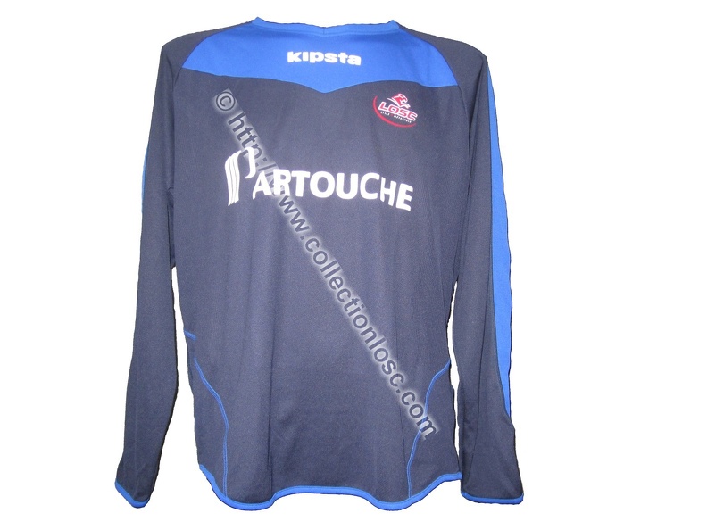 Maillot du LOSC porté par Mathieu BODMER en Champions League édition 2005/2006