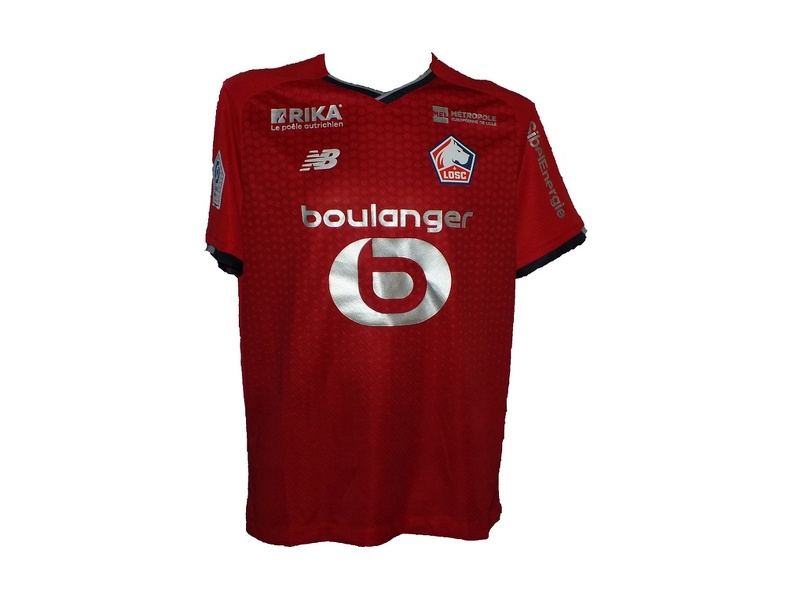 Maillot du LOSC porté par Sven BOTMAN en L1 saison 2021/2022