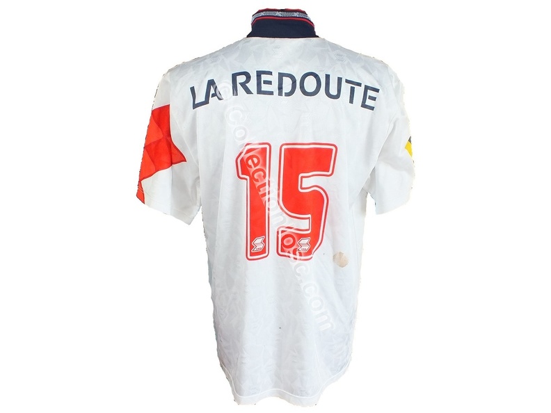 Maillot du LOSC porté par Djezon BOUTOILLE en D1 saison 1994/1995