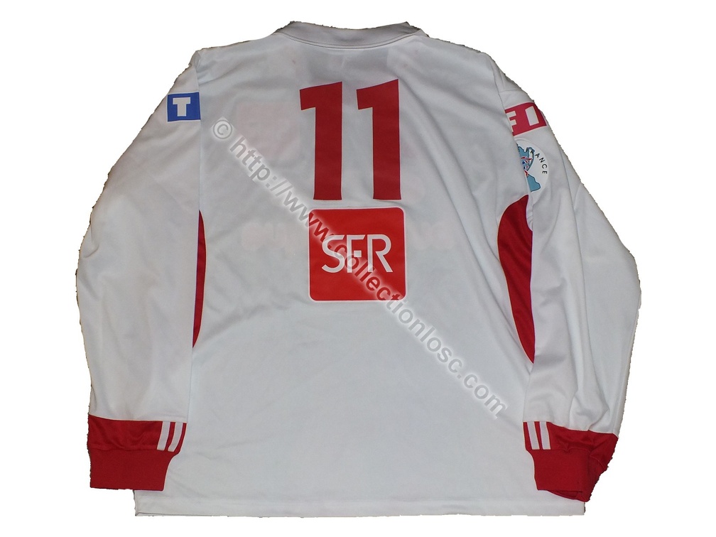 Maillot junior LOSC extérieur 2025/26 sur