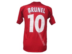 Maillot du LOSC porté par Philippe BRUNEL en Coupe UEFA édition 2004/2005