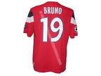 Maillot du LOSC porté par Gianni BRUNO en Champions League édition 2011/2012