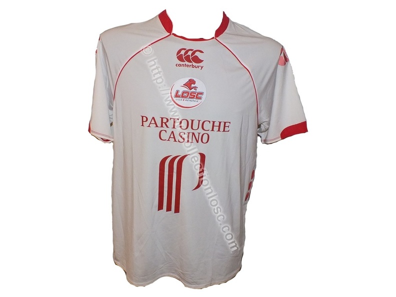 Maillot du LOSC porté par Yohan CABAYE en L1 saison 2008/2009