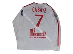 Maillot du LOSC porté par Yohan CABAYE en L1 saison 2010/2011