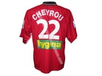 Maillot du LOSC porté par B CHEYROU en D2 saison 1999/2000