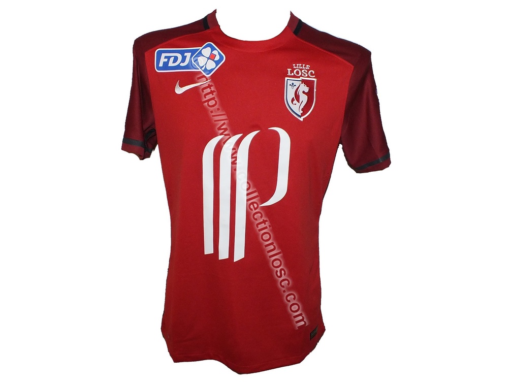 Maillot vintage Lille domicile #17 Pertuzon saison 2014-2015