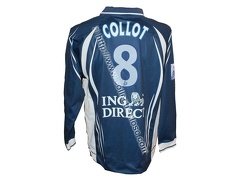 Maillot du LOSC porté par Patrick COLLOT en D1 saison 2001/2002
