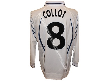 Maillot du LOSC porté par Patrick COLLOT en Coupe UEFA édition 2001/2002