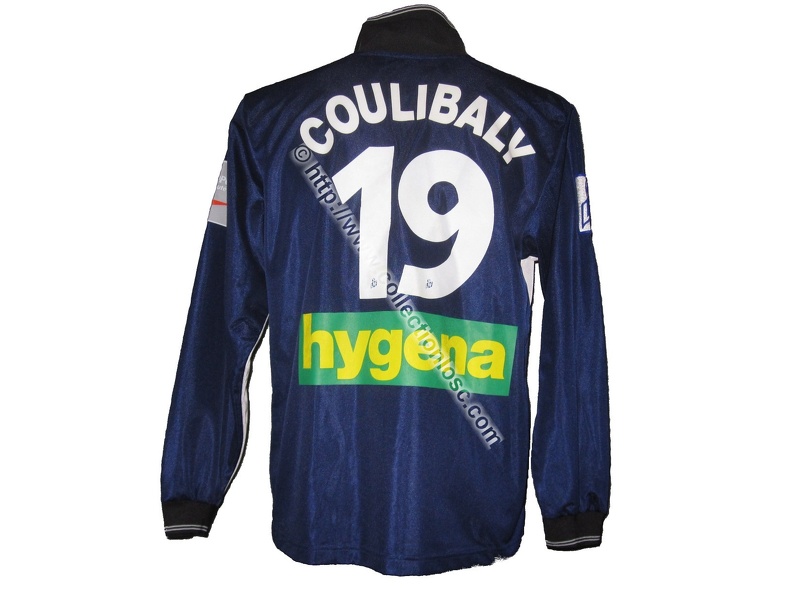 Maillot du LOSC porté par David COULIBALY en D2 saison 1999/2000