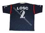 Maillot du LOSC porté par Victor DA SILVA en D1 saison 1991/1992