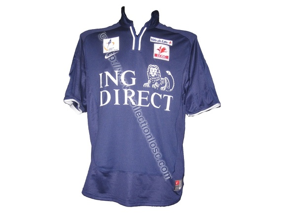 Maillot du LOSC porté par Fernando DAMICO en D1 saison 2000/2001