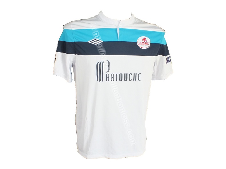 Maillot du LOSC porté par Mathieu DEBUCHY en Champions League édition 2011/2012