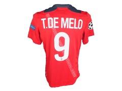 Maillot du LOSC porté par Tulio DE MELO en Champions League édition 2012/2013
