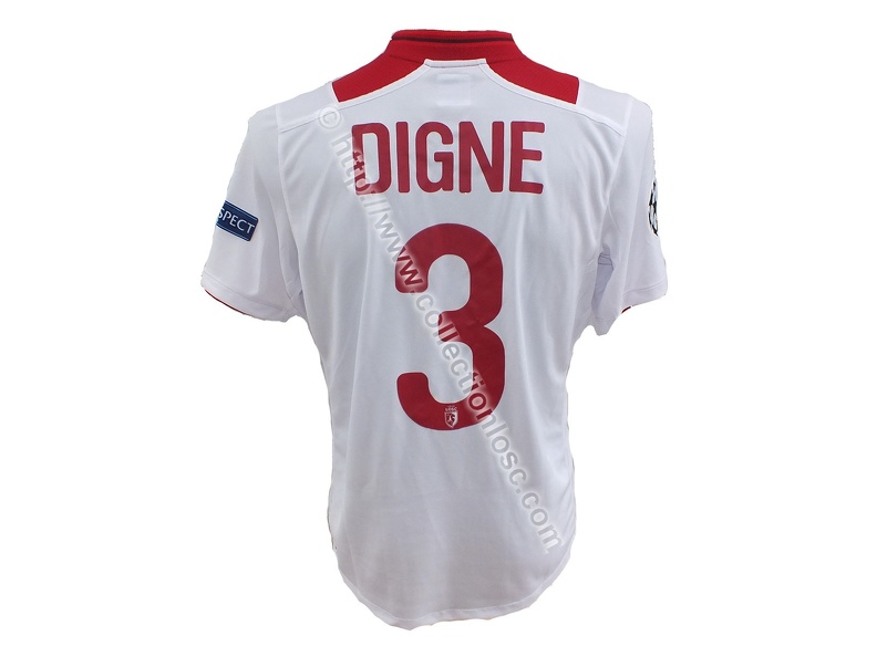 Maillot du LOSC porté par Lucas DIGNE en Champions League édition 2012/2013