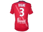 Maillot du LOSC porté par Lucas DIGNE en L1 saison 2012/2013