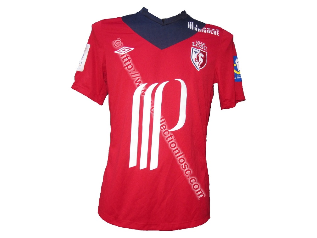 Maillot De Foot Vintage Domicile LOSC 2012-2013 - N°3 Digne - Taille S