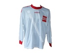 Maillot porté foot LILLE LOSC DUNCKER coupe de la Ligue 1997/1998
