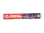 Echarpe foot LILLE LOSC LIVERPOOL LFC Europa League 2009/2010