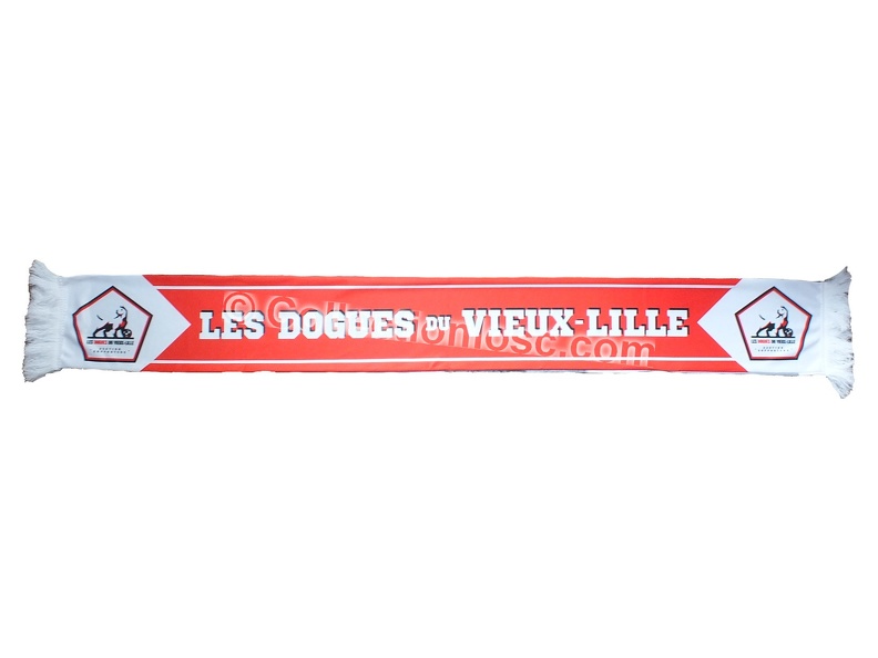 Echarpe foot LILLE LOSC DDV DOGUES DU VIEUX LILLE