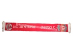 Echarpe foot LILLE LOSC LIVERPOOL LFC Europa League 2009/2010