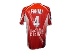 Maillot porté foot LILLE LOSC FAHMI 2002/2003
