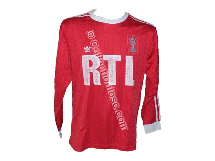 Maillot du LOSC porté par Alain FIARD en coupe de France édition 1991/1992