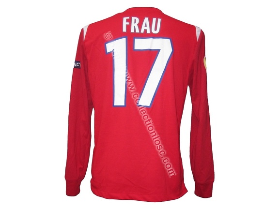 Maillot du LOSC porté par Pierre-Alain FRAU en Europa League édition 2010/2011