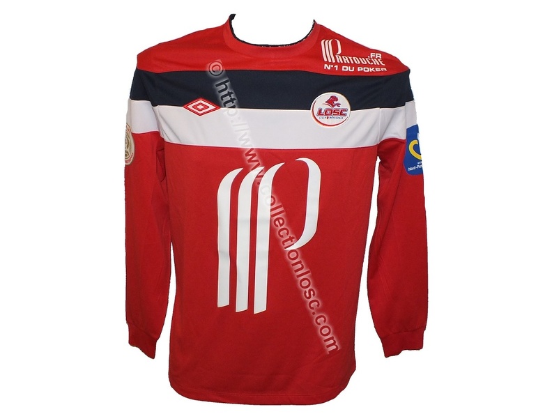 Maillot du LOSC porté par Eden HAZARD en L1 saison 2011/2012