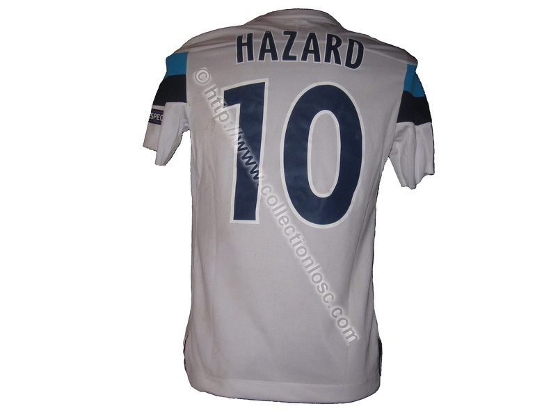 Maillot du LOSC porté par Eden HAZARD en Champions League édition 2011/2012