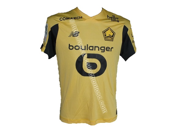 Maillot du LOSC porté par Jonathan IKONÉ en L1 saison 2019/2020