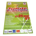 Affiche foot jubilé des frères PLANCQUE 1997