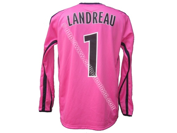 Maillot du LOSC porté par Mickaël LANDREAU en Europa League édition 2010/2011