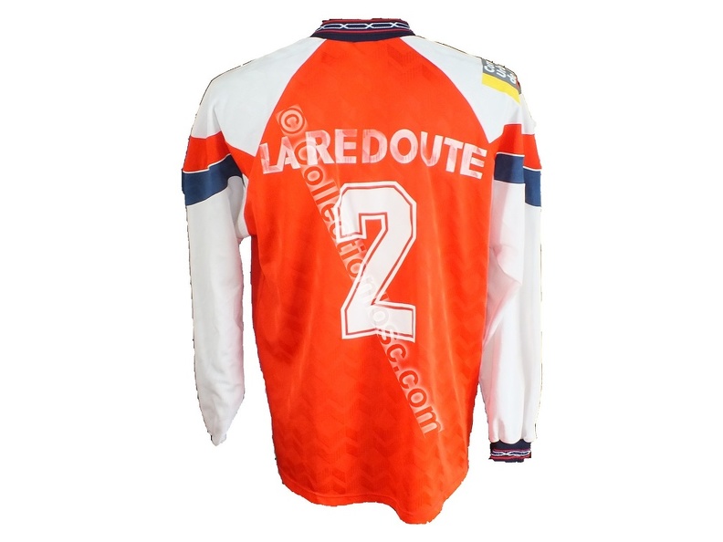 Maillot du LOSC porté par Fabien LECLERCQ en D1 saison 1994/1995