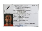 Licence foot LILLE LOSC Aurelien CHEDJOU 2010/2011