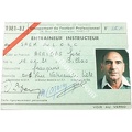 Licence foot LILLE LOSC ARRIBAS 1981/1982