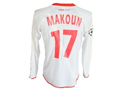 Maillot du LOSC porté par Jean II MAKOUN en Champions League édition 2005/2006